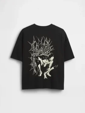 Camiseta de niños con diseño gráfico de Marvel de corte oversize
