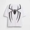 Camiseta de niños con diseño gráfico de Marvel de corte oversize