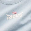 Camiseta de niños con diseño gráfico de Marvel de corte oversize