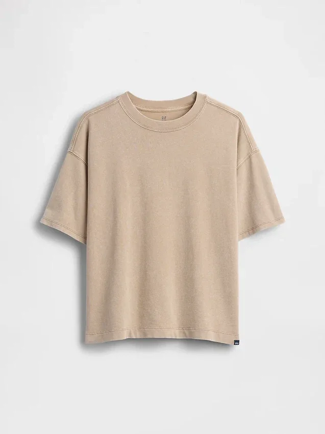 Camiseta de peso pesado para niños