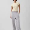 Camiseta de pijama con canalé fino