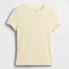Camiseta de pijama con canalé fino