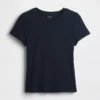 Camiseta de pijama con canalé fino