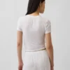Camiseta de pijama de modal acanalado ultra suave