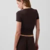 Camiseta de pijama de modal acanalado ultra suave