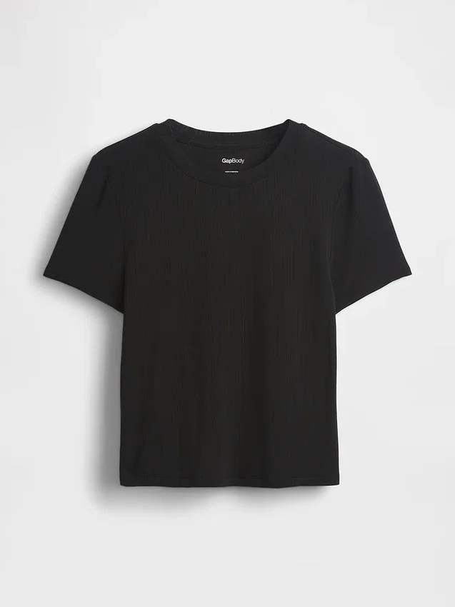 Camiseta de pijama de modal acanalado ultra suave