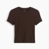 Camiseta de pijama de modal acanalado ultra suave
