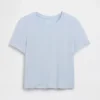 Camiseta de pijama de modal acanalado ultra suave