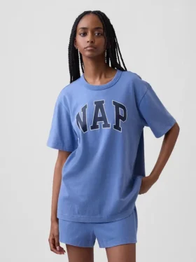 Camiseta de pijama oversize con logotipo Nap