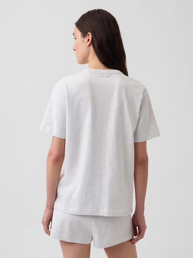 Camiseta de pijama oversize con logotipo Nap
