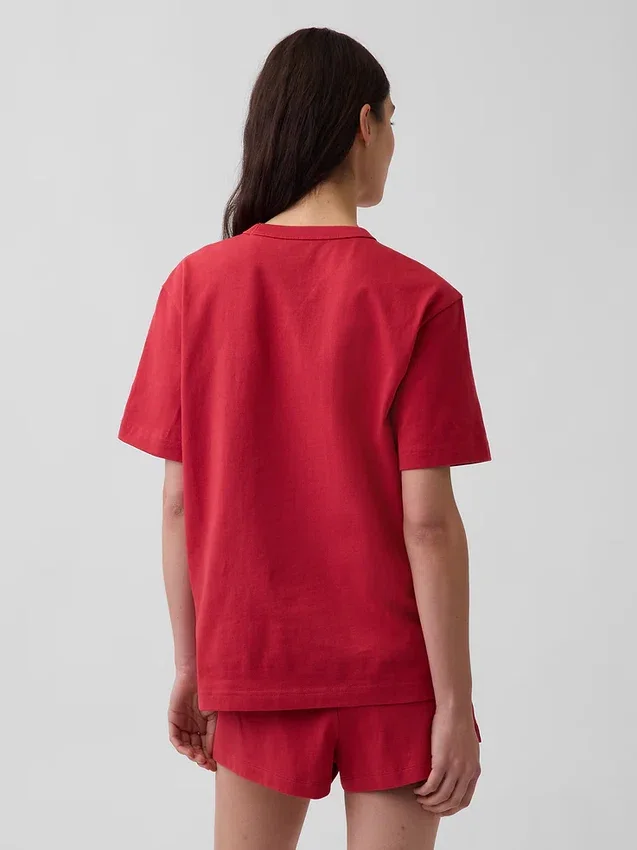 Camiseta de pijama oversize con logotipo Nap
