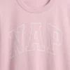 Camiseta de pijama oversize con logotipo Nap