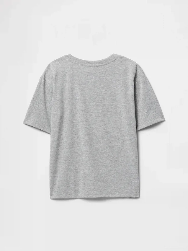 Camiseta de pijama oversize reciclada para niños
