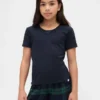 Camiseta de pijama para niños de punto calado reciclado