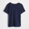 Camiseta de pijama para niños de punto calado reciclado
