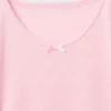 Camiseta de pijama para niños de punto calado reciclado