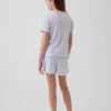 Camiseta de pijama para niños de punto calado reciclado