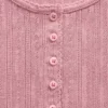 Camiseta de pijama tipo Henley con punto calado de GAP × Summer Fridays