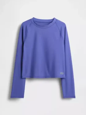 Camiseta de protección para niños con mangas raglán