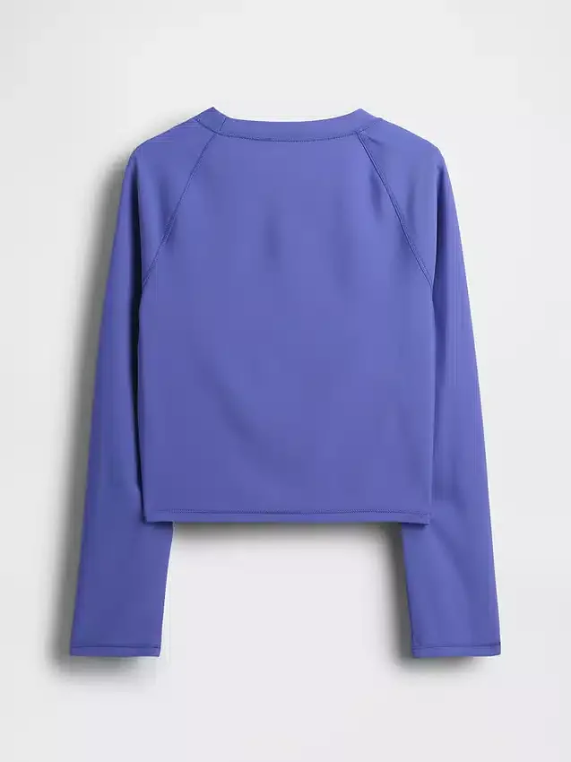 Camiseta de protección para niños con mangas raglán