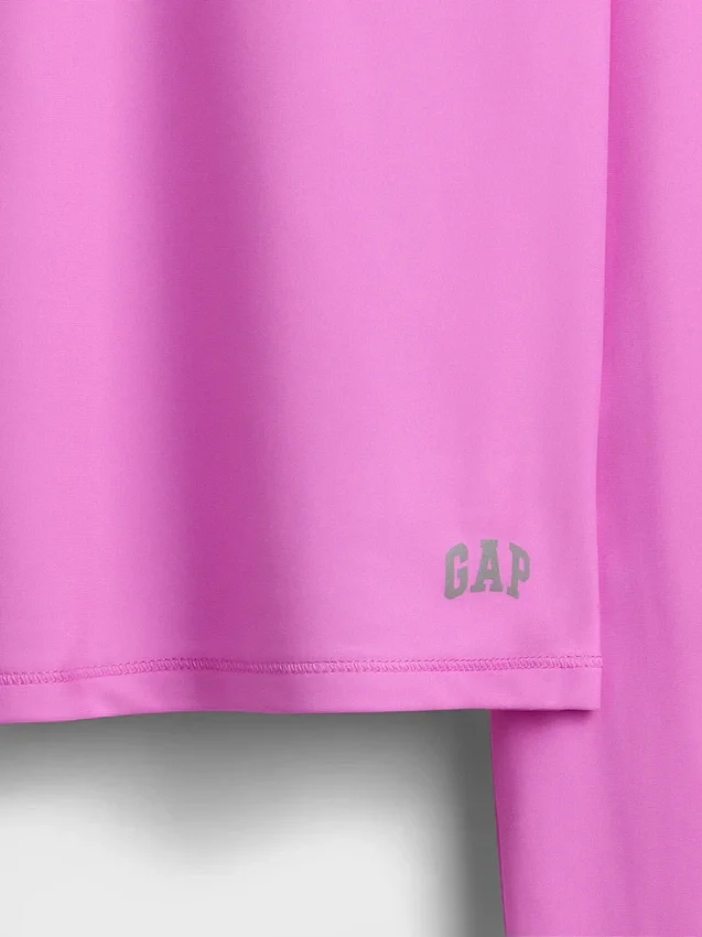 Camiseta de protección para niños con mangas raglán