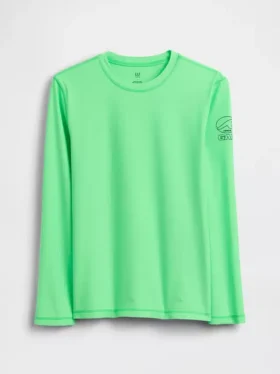 Camiseta de protección solar con logo para niños