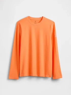 Camiseta de protección solar con logo para niños