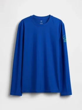 Camiseta de protección solar con logo para niños