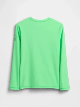 Camiseta de protección solar con logo para niños