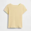 Camiseta de punto acanalado para niños