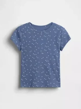 Camiseta de punto acanalado para niños