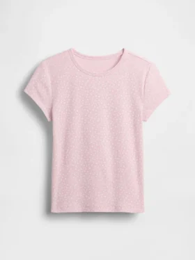 Camiseta de punto acanalado para niños
