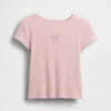 Camiseta de punto acanalado para niños