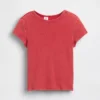 Camiseta de punto acanalado para niños