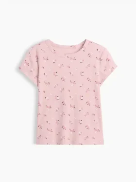 Camiseta de punto acanalado para niños