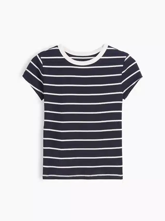 Camiseta de punto acanalado para niños