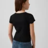 Camiseta de punto acanalado para niños