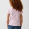 Camiseta de punto acanalado para niños