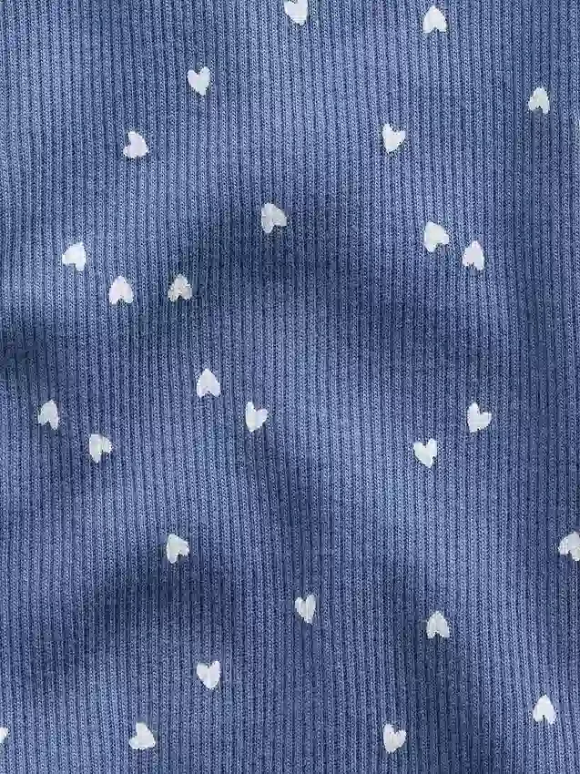 Camiseta de punto acanalado para niños