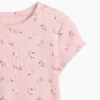 Camiseta de punto acanalado para niños