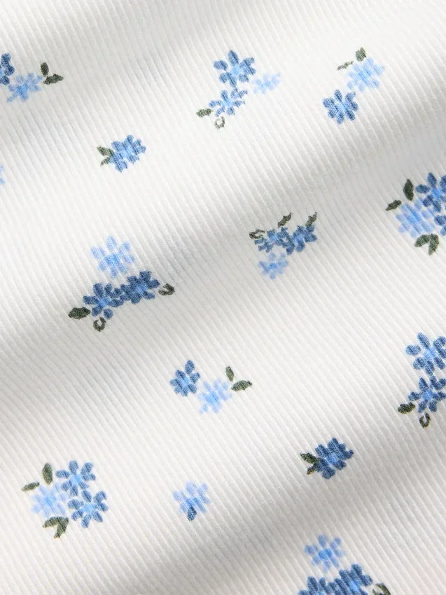Camiseta de punto acanalado para niños