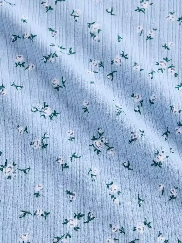 Camiseta de punto acanalado para niños
