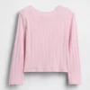 Camiseta de punto pointelle para bebés y niños pequeños