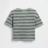Camiseta de punto waffle para bebés y niños pequeños
