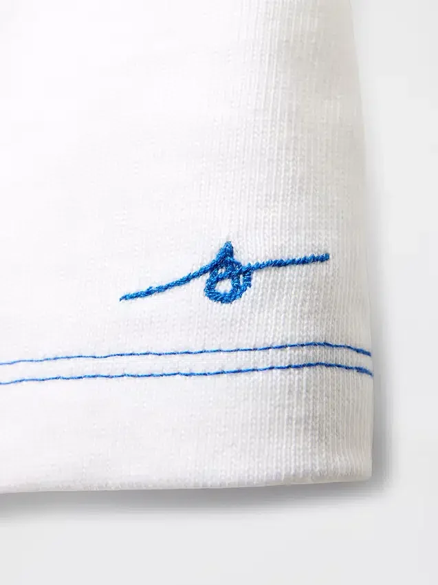 Camiseta de raglán «Get Blue» para bebés y niños