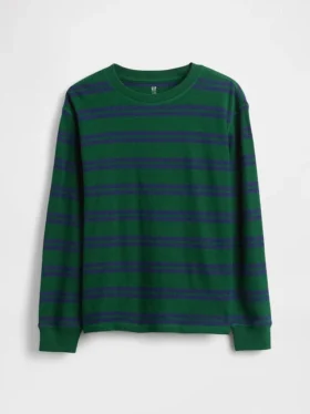 Camiseta de tejido tipo waffle para niños