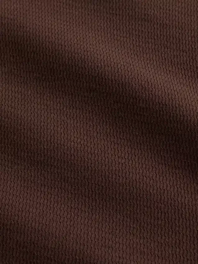Camiseta de tejido tipo waffle para niños