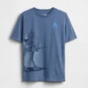 Camiseta de tela de algodón suave con diseño gráfico de Star Wars para niños