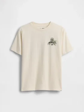 Camiseta de tela de algodón suave con diseño gráfico de Star Wars para niños