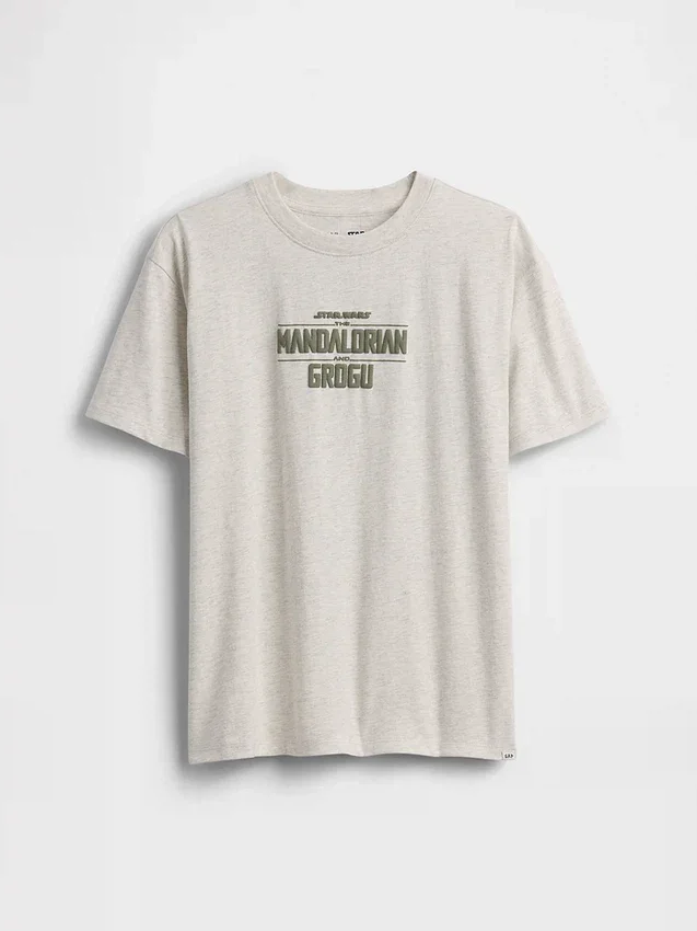 Camiseta de tela de algodón suave con diseño gráfico de Star Wars para niños